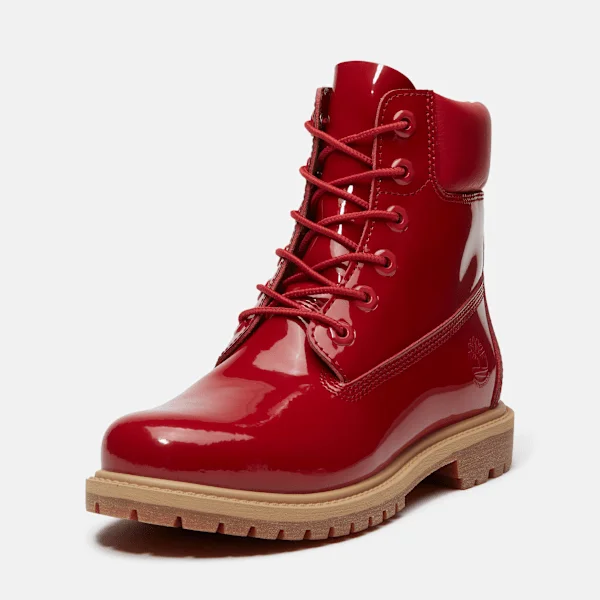Waterproof Boot din piele lăcuită Premium de 15 cm pentru femei Waterproof Boot din piele lăcuită Premium de 15 cm pentru femei