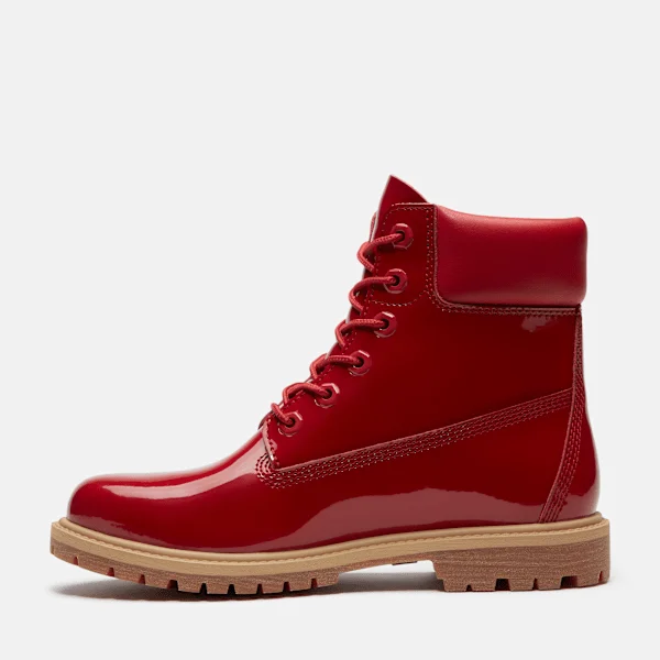 Waterproof Boot din piele lăcuită Premium de 15 cm pentru femei Waterproof Boot din piele lăcuită Premium de 15 cm pentru femei