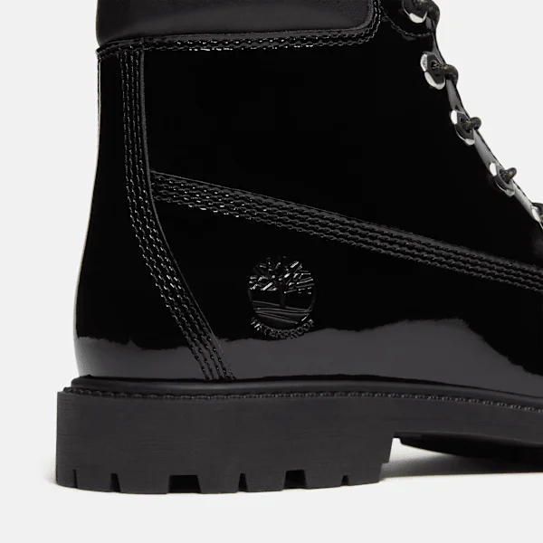 Waterproof Boot din piele lăcuită Premium de 15 cm pentru femei Waterproof Boot din piele lăcuită Premium de 15 cm pentru femei